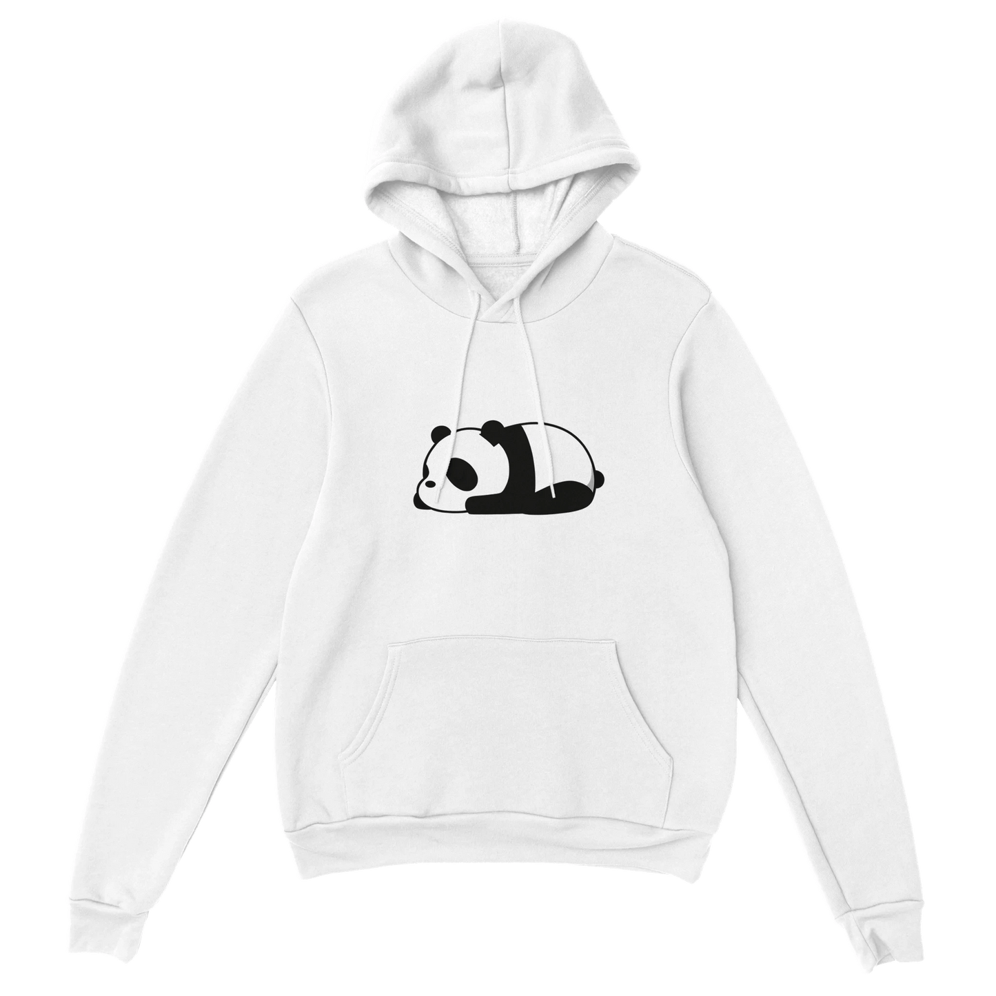 "Sleepy Panda Hoodie" – Double - Sided Cute Panda Pullover – Cozy Lazy Mood Unisex Hoodie – Gildan® 18500 - MildPrint.store