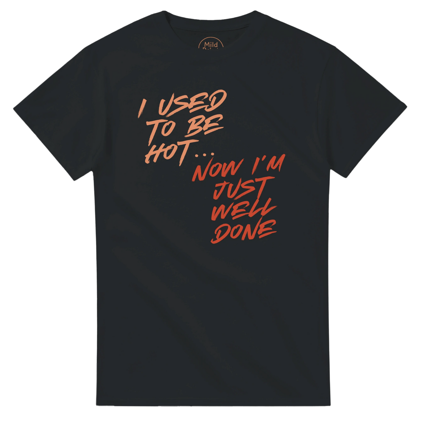 "Well Done Pig" – Funny BBQ T-Shirt – Double - Sided Roast Humor Tee – Gag Gift for Grill Lovers (Black) - MildPrint.store