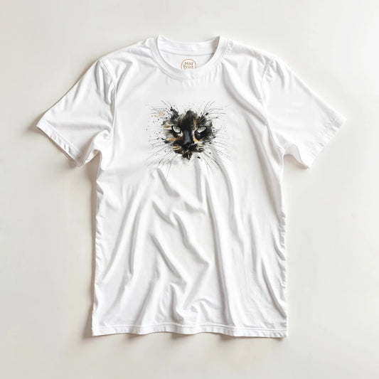 "Custom Pet Portrait T-Shirt" – Personalized Watercolor Print of Your Pet - MildPrint.store