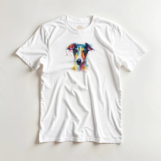 "Custom Pet Portrait T-Shirt" – Personalized Watercolor Print of Your Pet - MildPrint.store