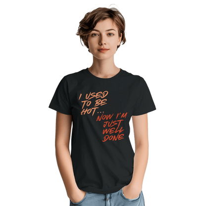 "Well Done Pig" – Funny BBQ T-Shirt – Double - Sided Roast Humor Tee – Gag Gift for Grill Lovers (Black) - MildPrint.store