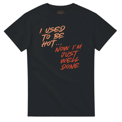 "Well Done Pig" – Funny BBQ T-Shirt – Double - Sided Roast Humor Tee – Gag Gift for Grill Lovers (Black) - MildPrint.store